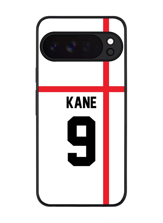 For Google Pixel 10 Pro Case,Slim fit Camera Protection, Shockproof Thin Phone cover  - Football - England,  Kane